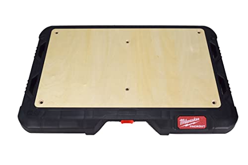 Milwaukee Packout 15.2 in. L x 23.9 in. W x 2 in. H Customizable Work Top 50 lb. capacity - Case Of: 1;