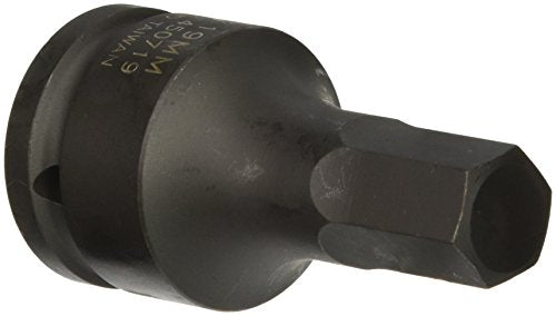 Sunex 450719 3/4-Inch Drive 19-mm Hex Driver Impact Socket