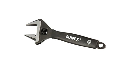 Sunex 9612 Adjustable Wrench, 8" Wide Jaw