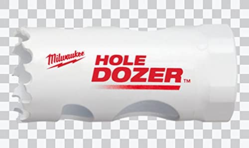 Hole Dozer Hole Saw, Bi-Metal, Dia 1 in