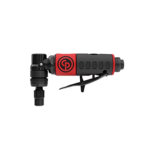 Chicago Pneumatic CP7406-1/4 Inch (6 mm) Air Angle Die Grinder, 0.34 HP / 250 W - 23000 RPM