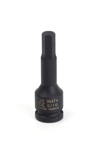 Sunex 36474 3/8-Inch Drive 5/16-Inch Hex Impact Socket