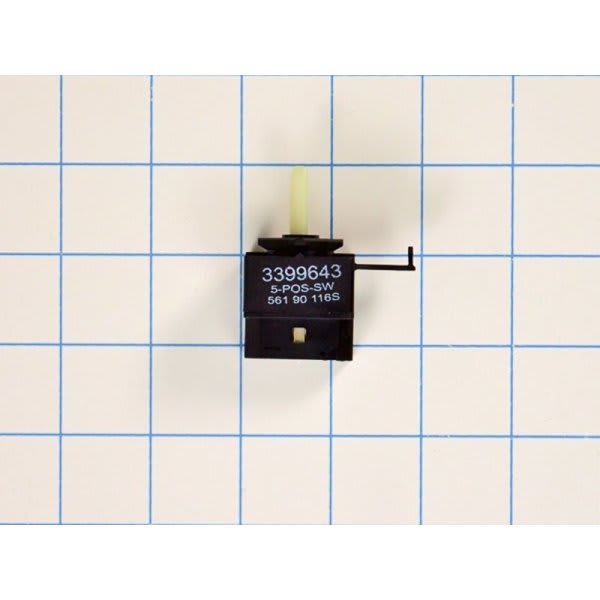 Whirlpool Replacement Temperature Switch For Dryer, Part#WP3399643