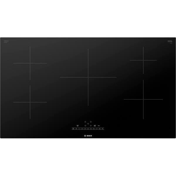 Bosch 500 Series 36 Inch Induction Cooktop In Black With 5 Speed Boost Elements