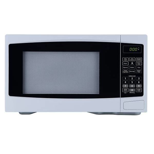 Seasons 1.1 Cf White Microwave With Child Resistance Oven Door