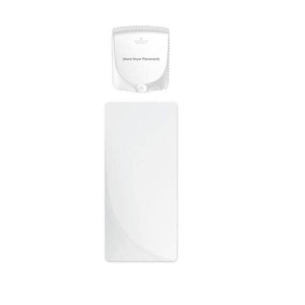 World Dryer Wall Guard Antimicrobial White