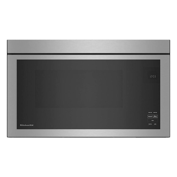 KitchenAid 1.1 cu. ft. Over-The-Range Convertible Microwave, Flush Built-In Design, Stainless Steel
