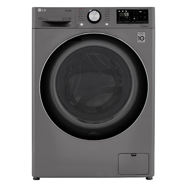 24" Vemtess Condensing 2.3 Cu.ft. Front Load Washer Dryer Combo, Graphite Steel