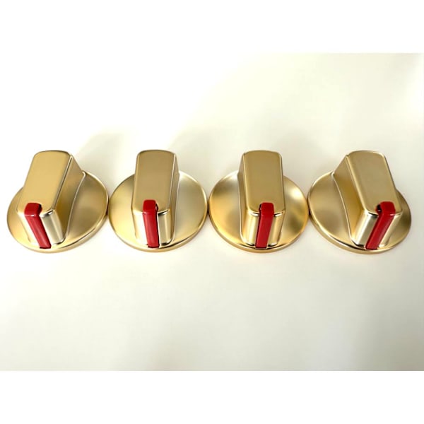 Wilson Elements Gold 55 Mm Universal Stove Knobs 4-Pack