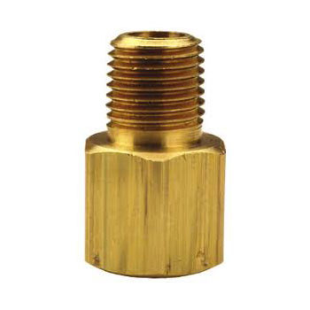 Dixon Brass 1/4 in. Female NPTF x 1/8 in. Male NPTF Adapter