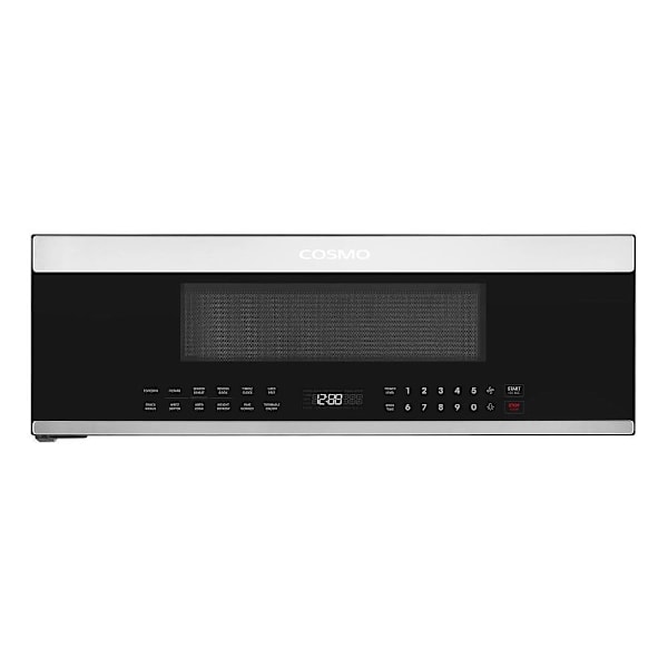 Cosmo Cos-3012orlp1ss 30" Slim Over The Range Microwave With Soft Touch Controls