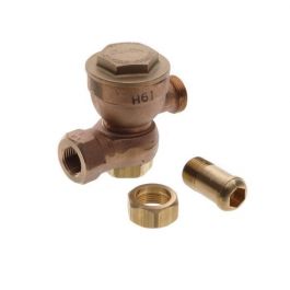 Xylem-Hoffman Specialty 401545 Thermostatic Steam Trap 1/2" Swivel 25 PSI 17C