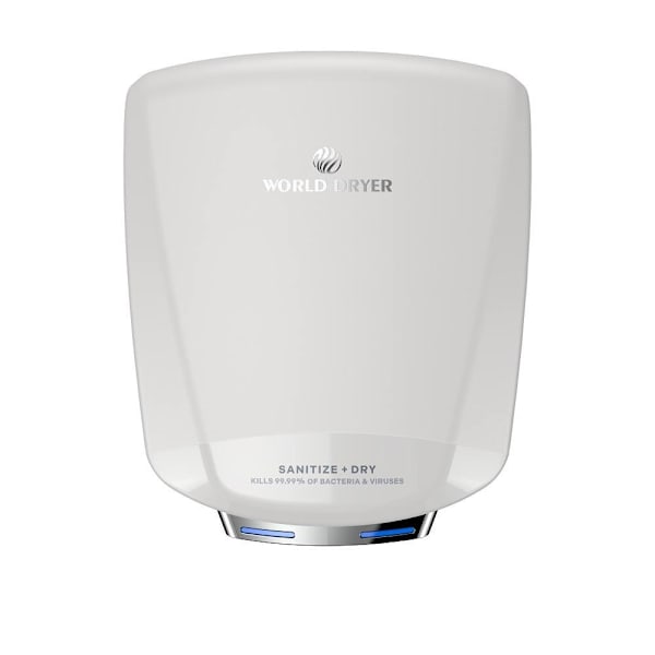 World Dryer SanitizeDry Sanitizing Dryer White