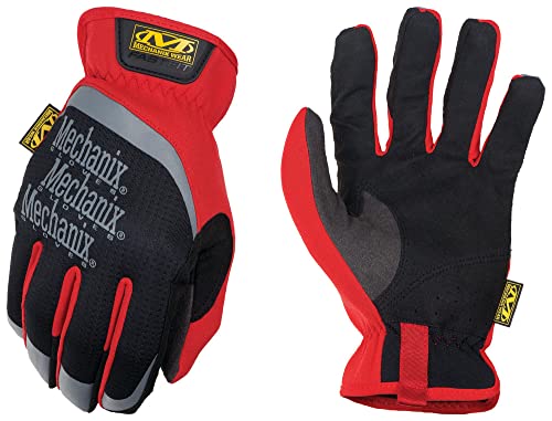 Mechanix Wear: FastFit Work Gloves - Touch Capable (X-Large, Red)