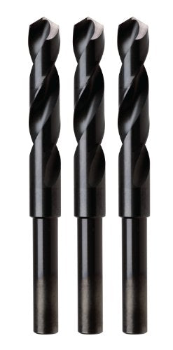 Irwin 91160 15/16-Inch Black Oxide 118-Degree Silver and Deming, 3-Pack