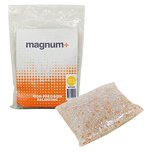 Magnum+ Tire Balancing Beads 10.5 OZ Set of 4 Bags, TPMS Compatible