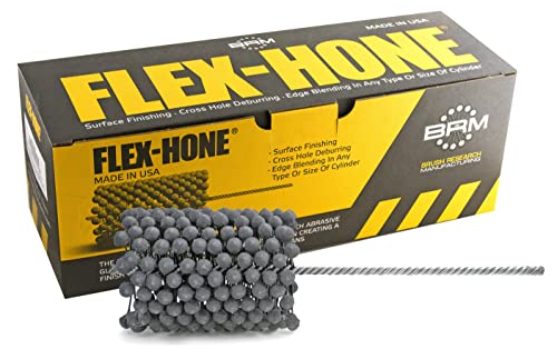 Flex-Hone Tool-GBD30012 Brush Research Cylinder Hone, GBD Series, Silicon Carbide Abrasive, 3" (76 mm) Diameter, 120 Grit Size