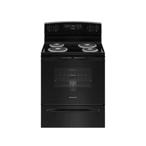 Crosley 30" Freestanding Electric Range Black