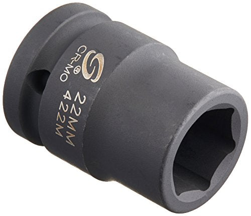 Sunex 422m 3/4" Drive 22-Mm Impact Socket