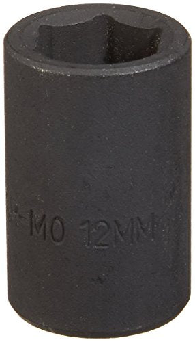 Sunex 312m 3/8" Drive 12-Mm Impact Socket