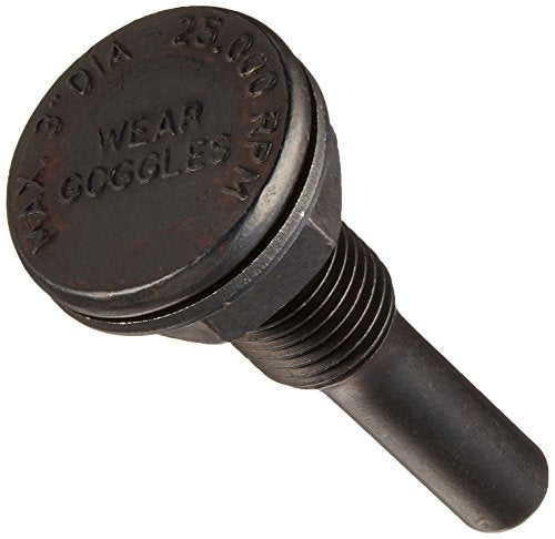 Weiler 07727 Drive Arbor Hole, 3/8" Diameter Arbor Hole to 1/4" Stem, Made in The USA