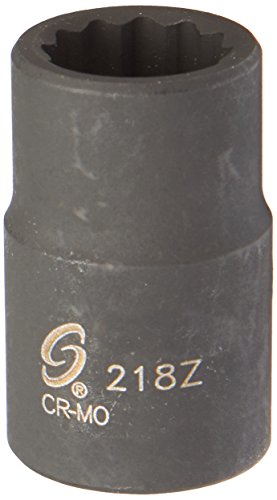 Sunex 218z 1/2" Drive 9/16" 12-Point Impact Socket