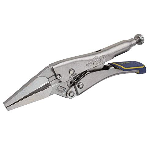 IRWIN Vise-Grip Locking Pliers, Fast Release, Long Nose with Wire Cutter, 6-Inch (IRHT82583)