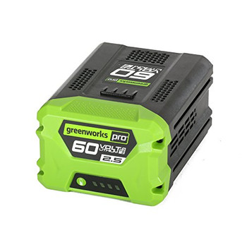 GreenWorks Pro 60-Volt 2.5-Amp OEM Replacement Lithium Ion Battery # LB60A03