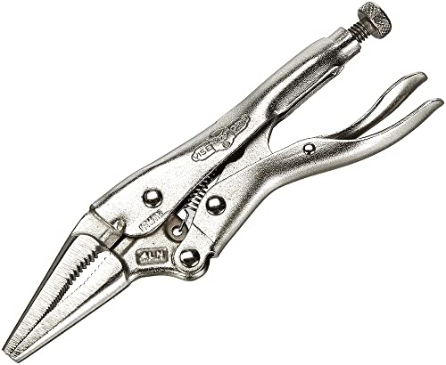 IRWIN Vise-Grip Original Locking Pliers, Long Nose, 4-Inch (1602L3)