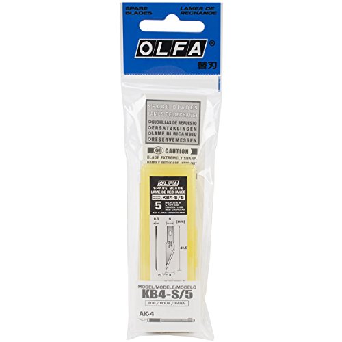Olfa 9167US KB4-S/5 Precision Art Blade, 5-Pack