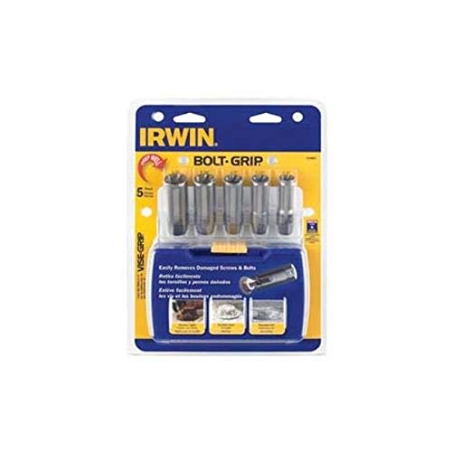 Irwin 3094001 Bolt-Grip Deep Well Set, 5-Piece