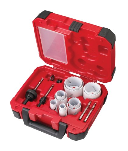 Milwaukee 49-22-4175 General Purpose Ice Hardened Hole Saw Kit, 15-Piece