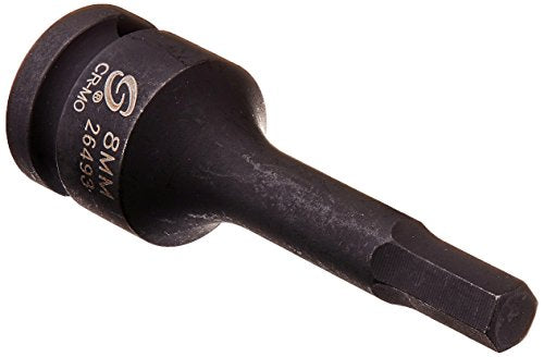 Sunex 26493 1/2-Inch Drive 8-mm Hex Impact Socket