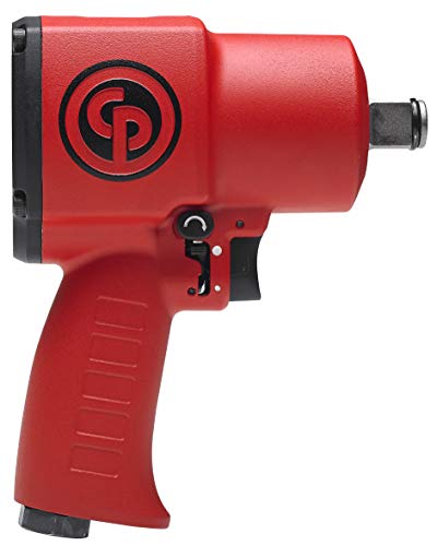 Chicago Pneumatic CP7762 - 3/4 Inch Air Impact Wrench, Pistol Handle, Max Torque Reverse Output 1050 ft. lbf / 1420 Nm, 4850 RPM, Twin Hammer