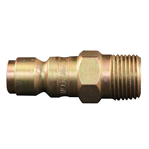 Milton Industries S-1807 3/8-Inch Male Plug P-Style, 2 Per Box Card
