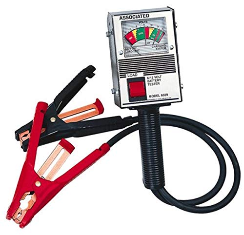 Associated Equipment 6029 6/12V 125-Amp Hand Held Analog Battery Tester