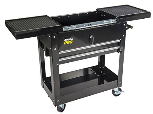 Omega Pro 97431 Omega Pro Heavy Duty Tool Cart, 17.32" Height, 16.74" Width, 31.1" Length