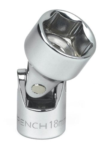 GearWrench 80340 3/8-Inch Drive 6 Point Flex Socket 17mm