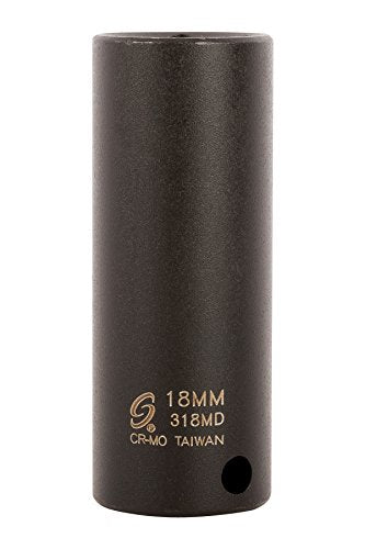 Sunex 318md 3/8-Inch Drive 18-Mm Deep Impact Socket