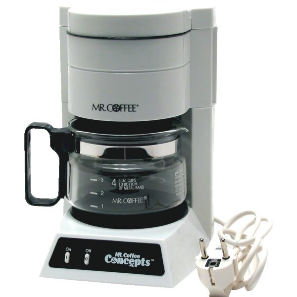 Lodging Star 4 Cup Coffee Maker In 230 Voltage, Case Of 6