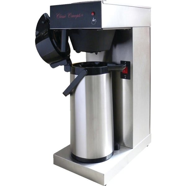 Lodging Star Commercial Coffee Brewer, 1450-Watt, Black Brew Chamber
