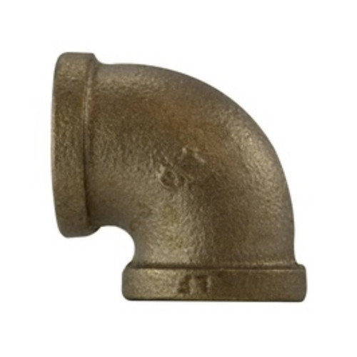 Midland Industries 44105LF 90° Elbow, Lead Free Bronze, 1 in. FNPT x 1 in. FNPT