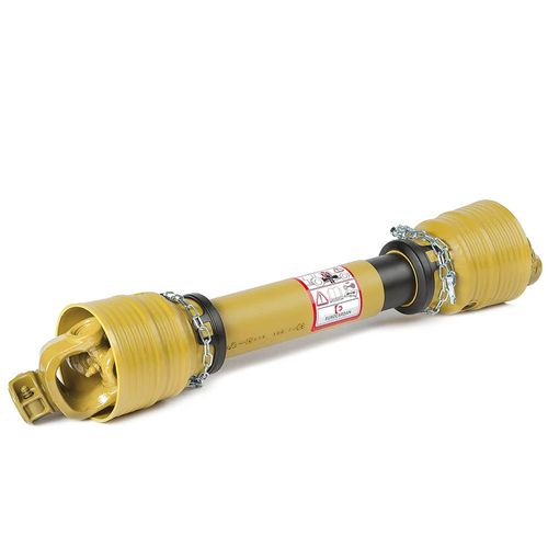 AX5 (48"OL) 1-3/8" 6-Spline x 1-1/2" Round with 3/8" Keyway & Set Screw