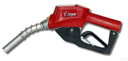M. Carder 5-Star 3/4 in. Automatic Shut-off Unleaded Nozzle - Yellow