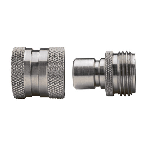 Dixon Stainless Steel Garden Hose Quick Connect Complete Assembly