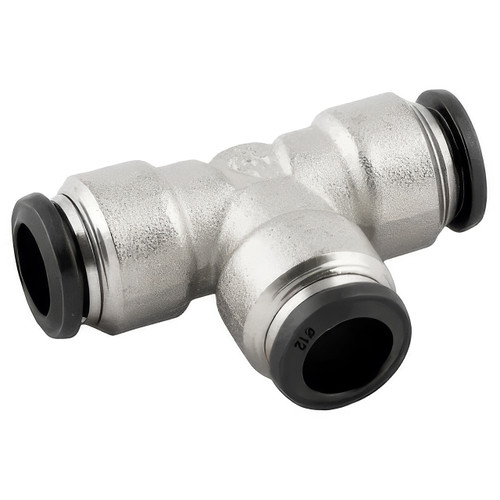 AIGNEP 50230N-8, 8 mm Tube x Push-To-Connect Union Tee - Pack of 10