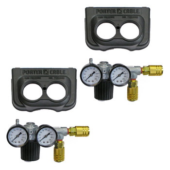 Porter Cable Air Compressor Replacement (2 Pack) Manifold Kits - 5140110-41-2PK