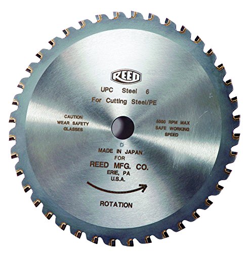 REED UPCSTEEL4 Universal Pipe Cutters Blade for 6 to 8-Inch Steel, PVC and PE Pipe
