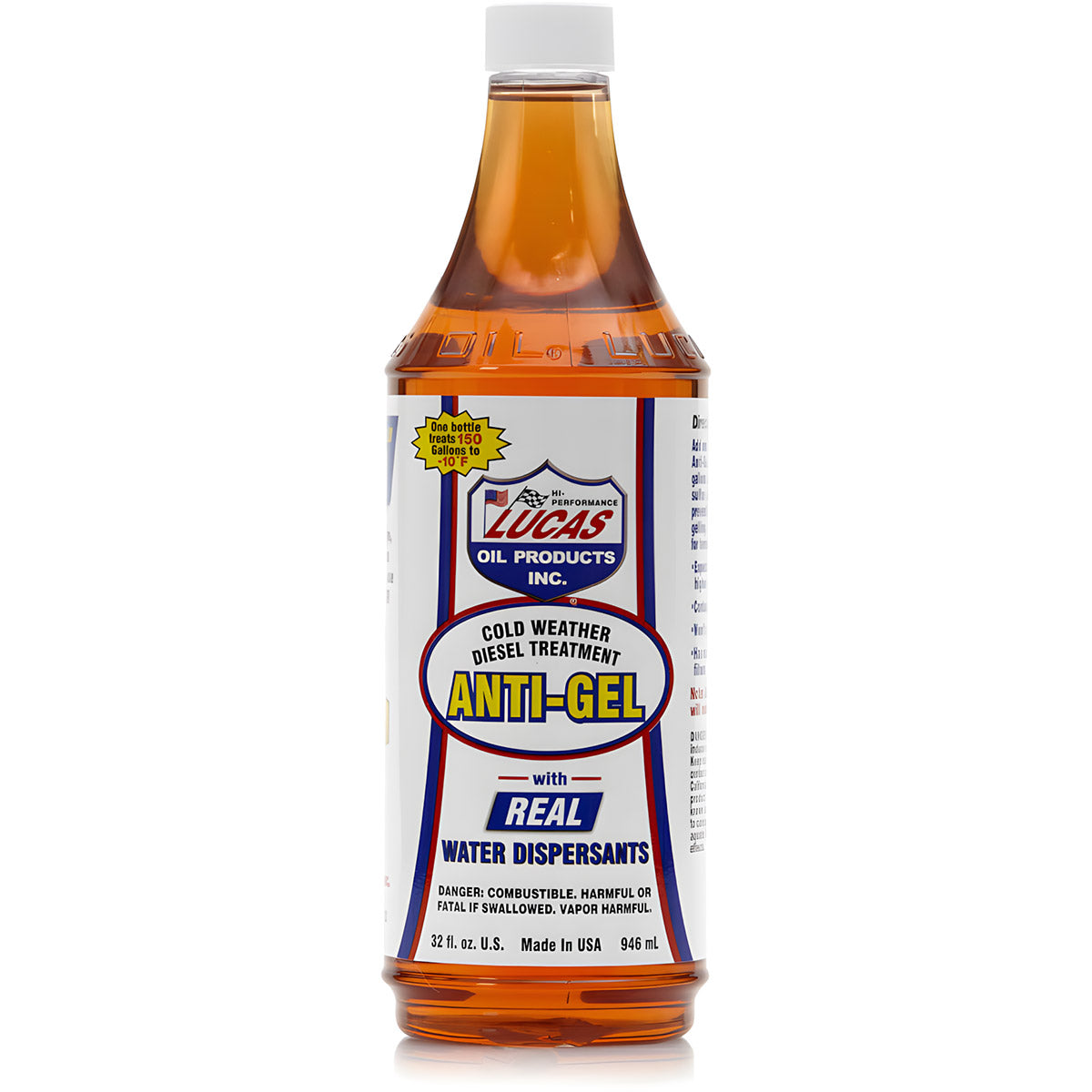 LUCAS ANTI-GEL COLD WEATHER DIESEL TREATMENT - QUART