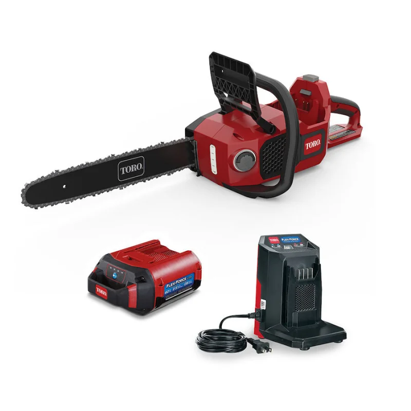 51850 Toro 16″ Chainsaw Toro 60V 2.5ah Battery Charger Included